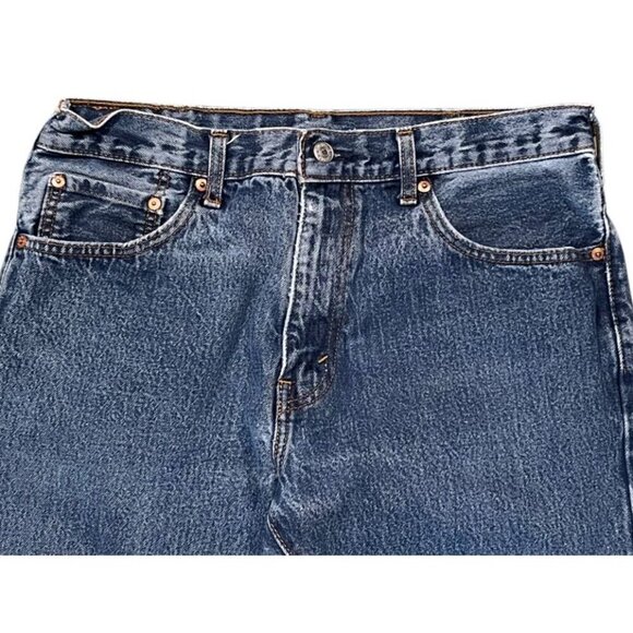 Levi’s 517 Red Tab Bootcut Jeans 34x29 Medium Wash - Picture 6 of 8